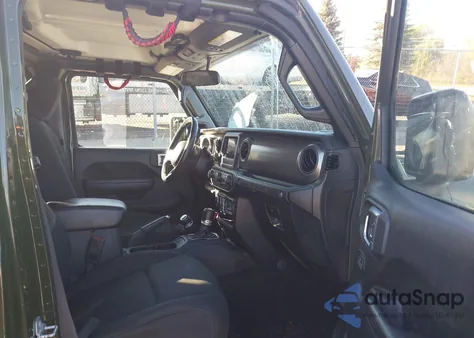 2022 Jeep Wrangler Unlimited Sport S 4X4 from USA, damaged, VIN 1C4HJXDG0NW203488